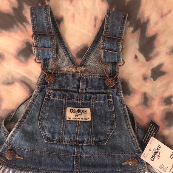 Oshkosh B’gosh Overall Floral Dress - Picture 4 of 4